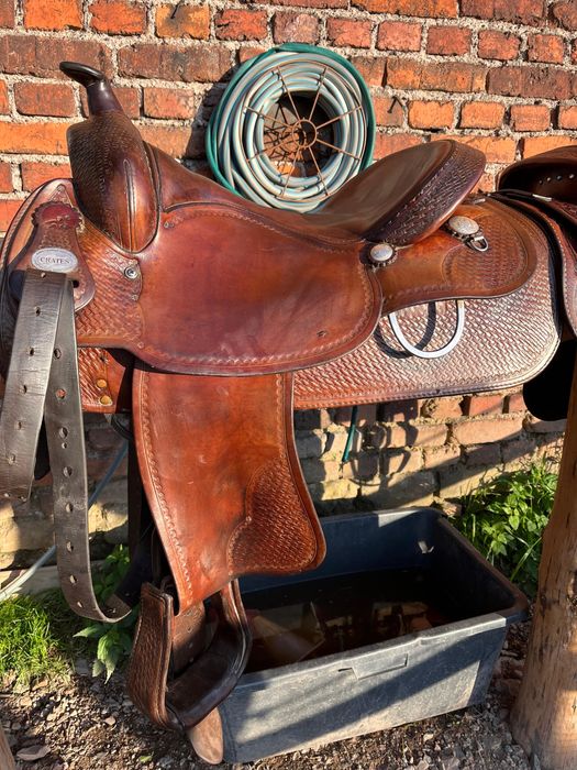 Siodło westernowe reiningowe CRATES semi