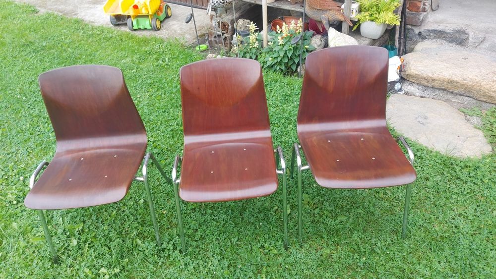 Krzesła Pagholz lata 70