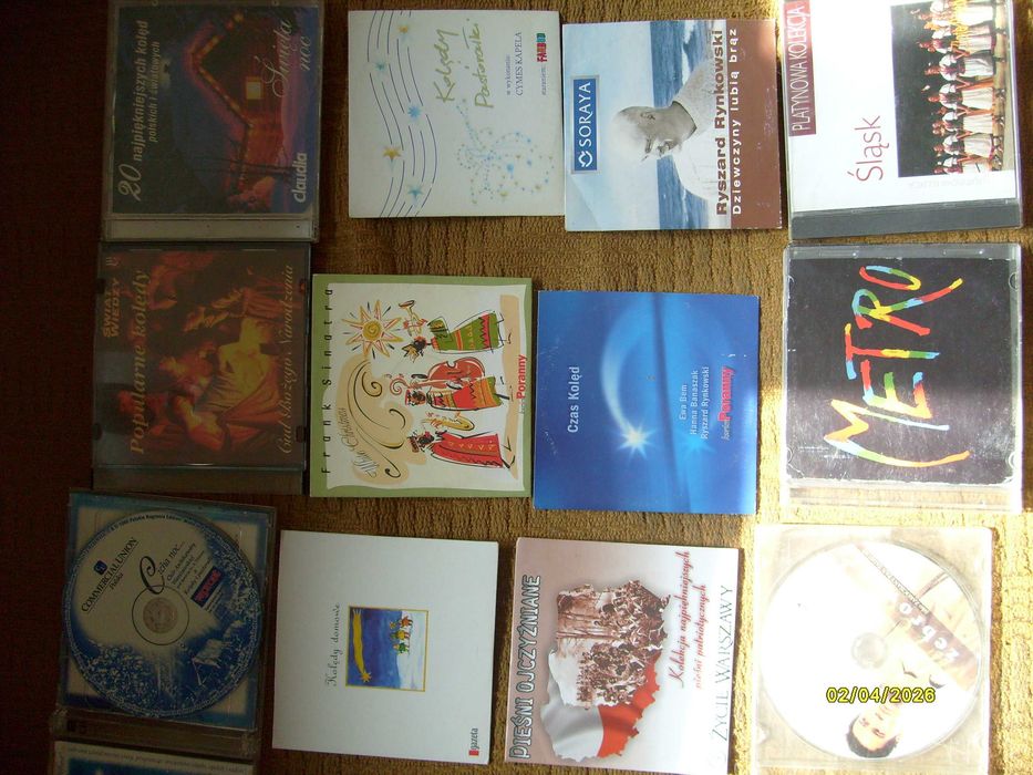 Zestaw płyt CD 30szt, różni wykonawcy.