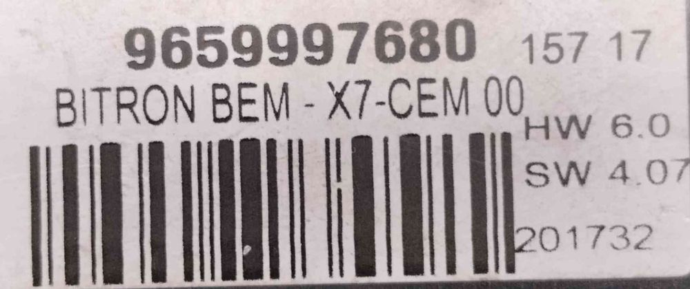 Módulo Eletrónico 9659997680 - CITROËN C4 GRAND PICASSO II