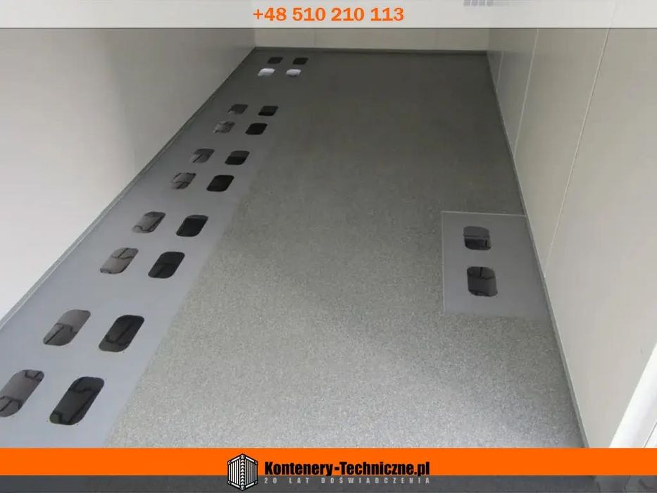 Kontener techniczny 2450x5000 pod magazyn energii | stalowy | producent