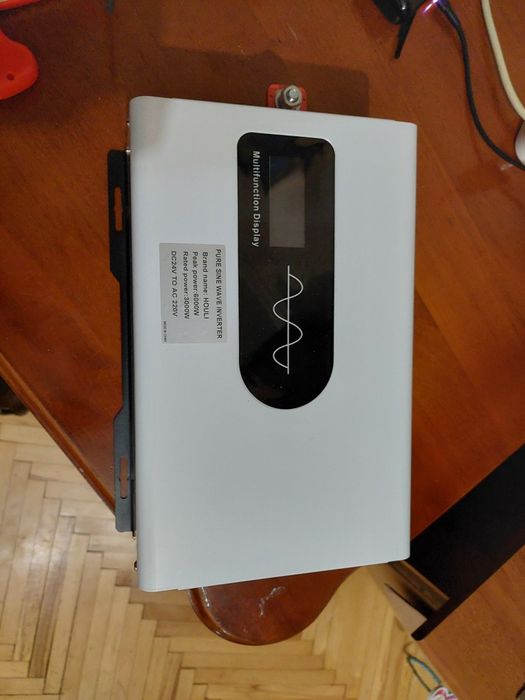 Інвертор 24V-220V 12-220V чистый синус