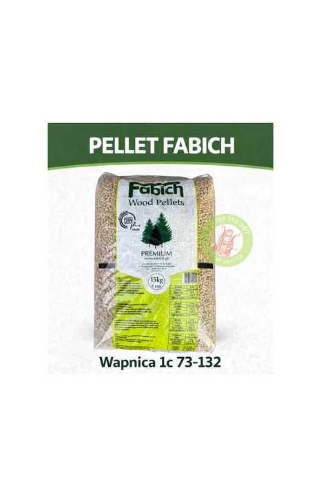 Pellet Fabich Premium DINplus 6 lub 8 mm 975kg paleta - dostawa gratis
