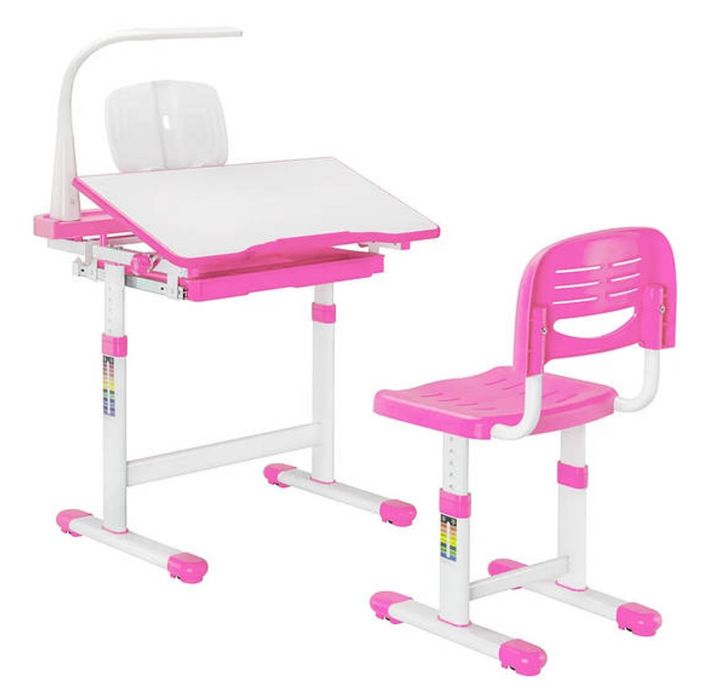 Растущая парта FunDesk Bellissima Pink