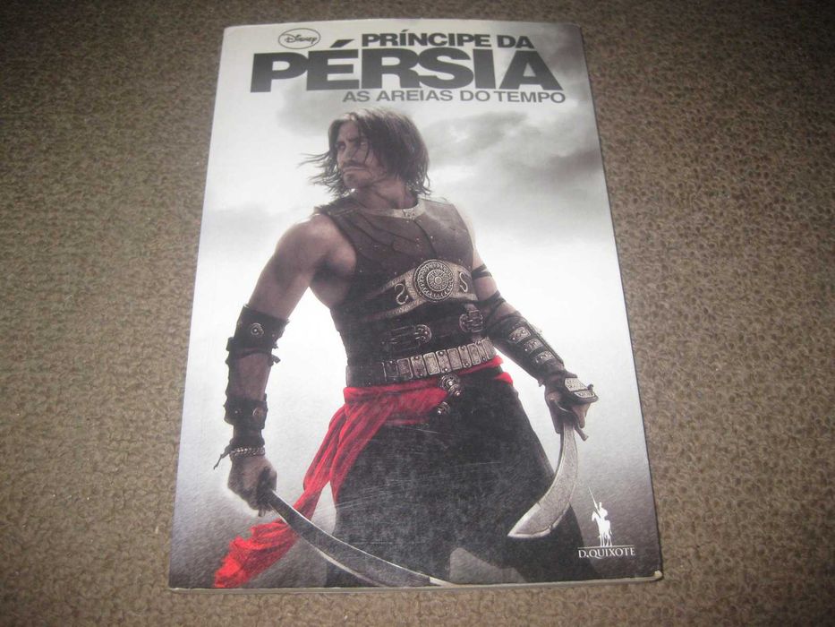 Livro "Príncipe da Pérsia: As Areias do Tempo" da Walt Disney