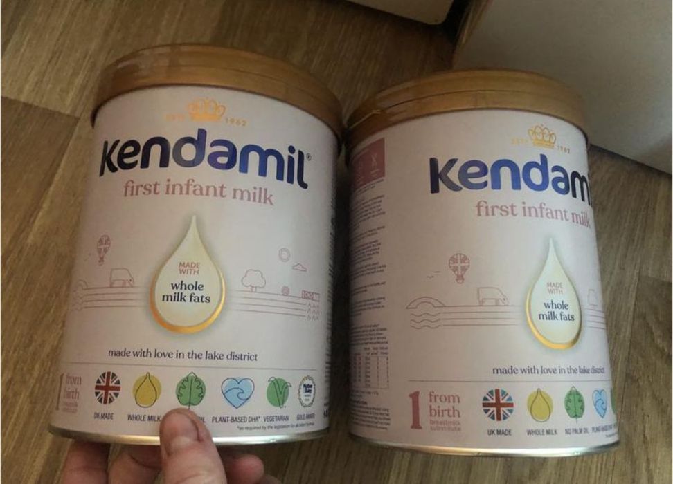 Детское питание харчування молочна суміш Кендамил Kendamil classic 2 3