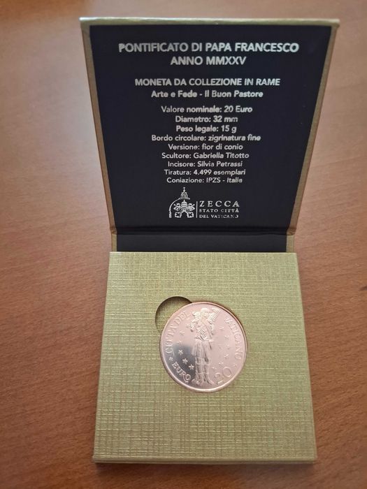 Moeda 20€ vaticano