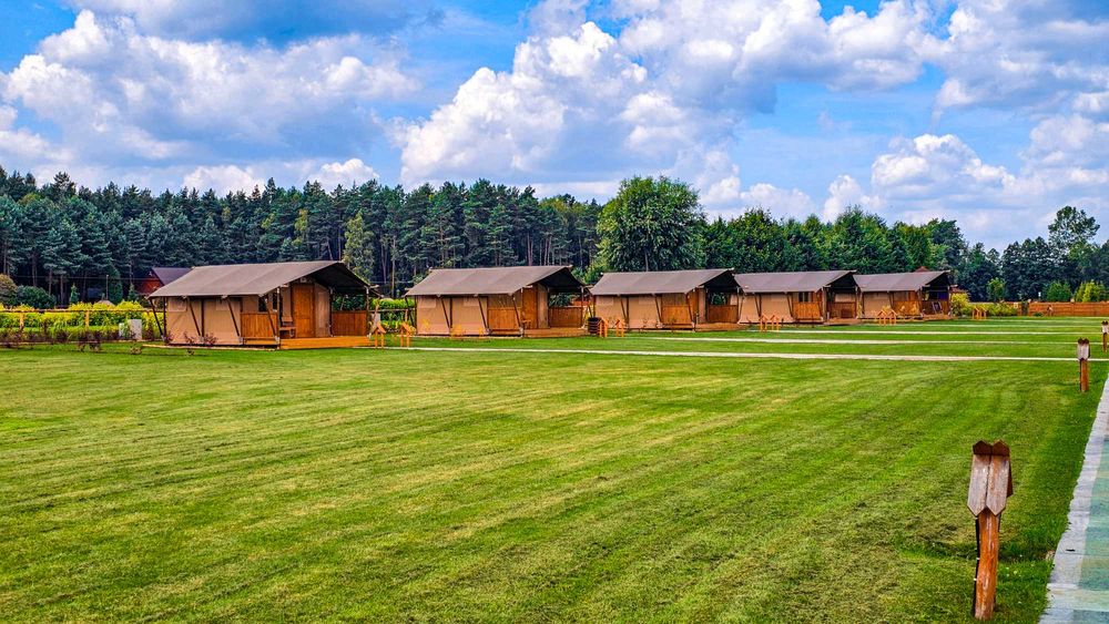 Glamping dla dwojga – luksusowy namiot w naturze | śniadanie w cenie | Kamionka na Podkarpaciu