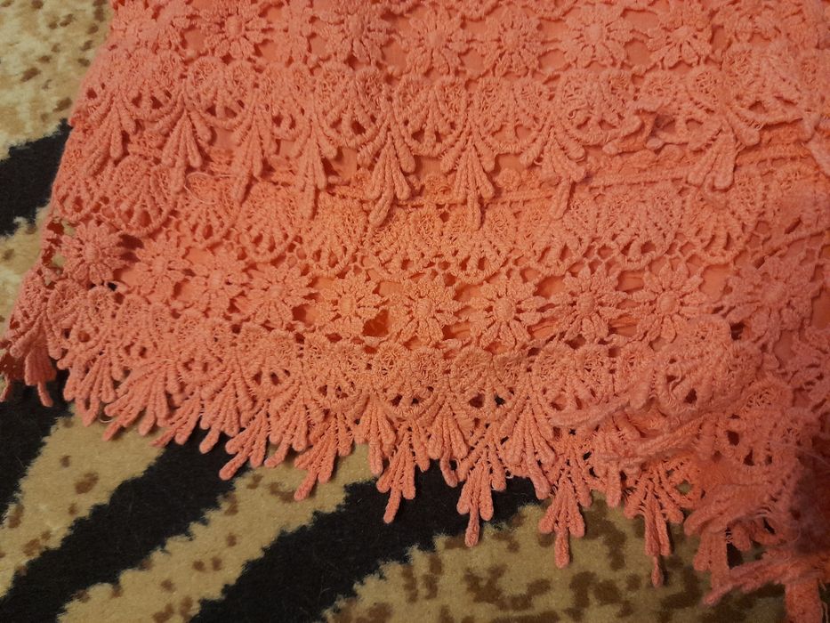 Spodenki koronkowe miętowe lub spodenki koronkowe koralowe włoskie SML