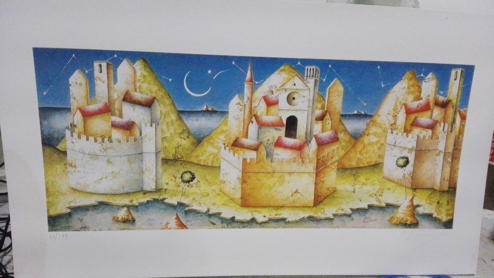 Litografias de Paolo Grimaldi