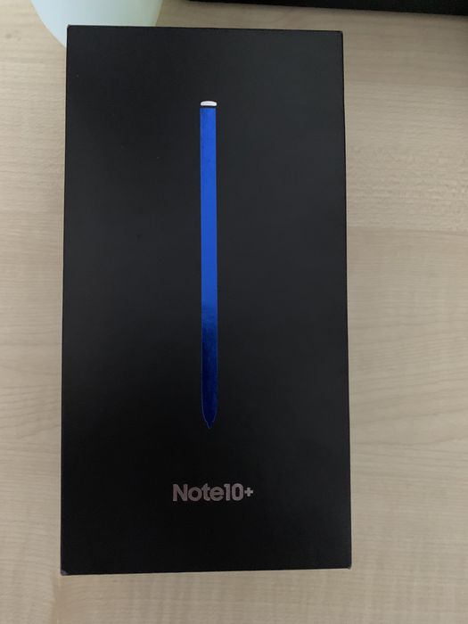 Samsung Note 10+ Aura Glow With Box .64585243390338123