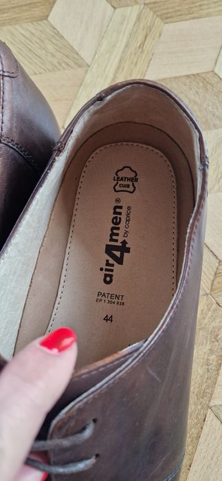 Buty męskie skórzane r 44 nowe