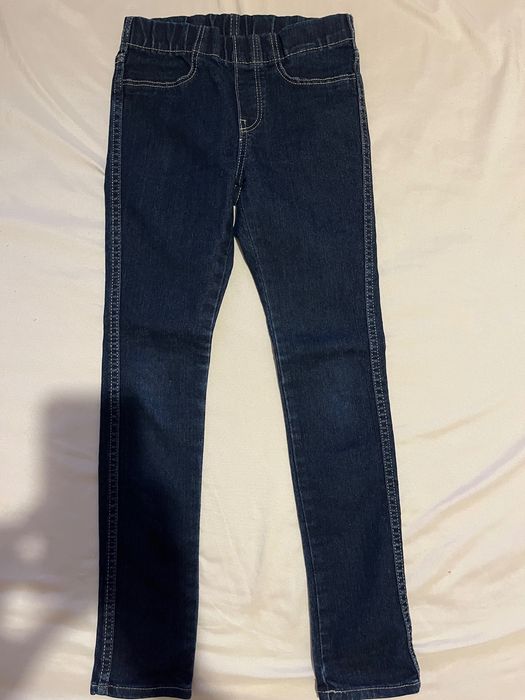 Leginsy rurki denimowe r. 122 H&M
