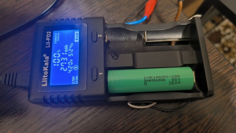 Аккумулятор Li-Ion Samsung INR18650-25R, 2700mAh 20A EVE LJ Dmegc soni