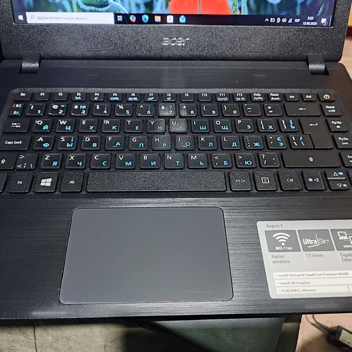 Ноутбук ACER A114-31 \14\Full HD (1920x1080)\Pentium 4200\ 4\ 64\