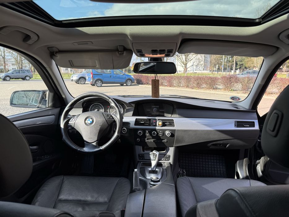 BMW E60 523i 190KM • R6 • Sportowy wygląd • Alufelgi • Przyciąga uwagę