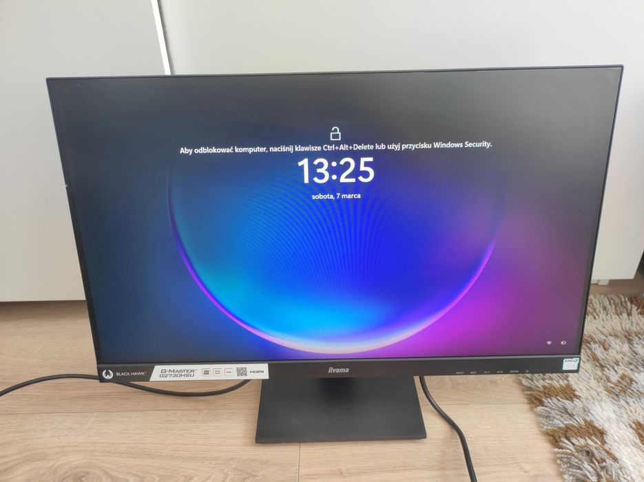 Monitor iiyama Black Hawk G2730HSU, 27" cali, 75Hz, 1ms, FHD, FreeSync