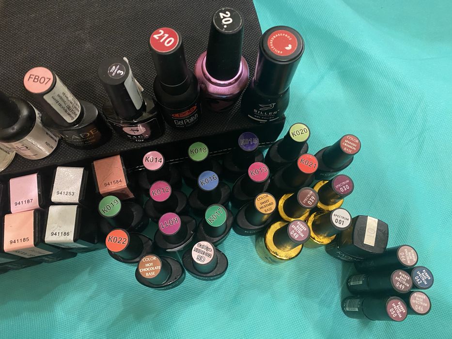 Гель лаки komilfo,reforma,kodi,fox