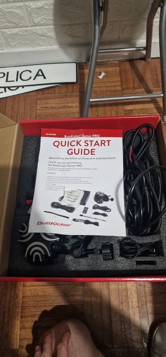 Buttkicker  VERSÃO PRO MASTER incrível feedback