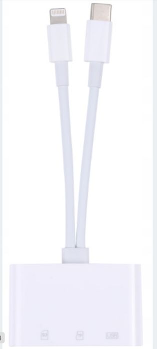 Adapter  3W1 Lighting /TYP-C NK-103PRO