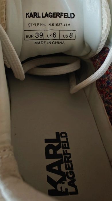 Nowe oryginalne buty Karl Lagerfeld , p. 39