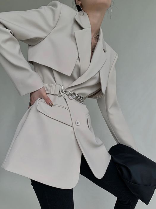 Жакет Slowliving livestyle, One by one M