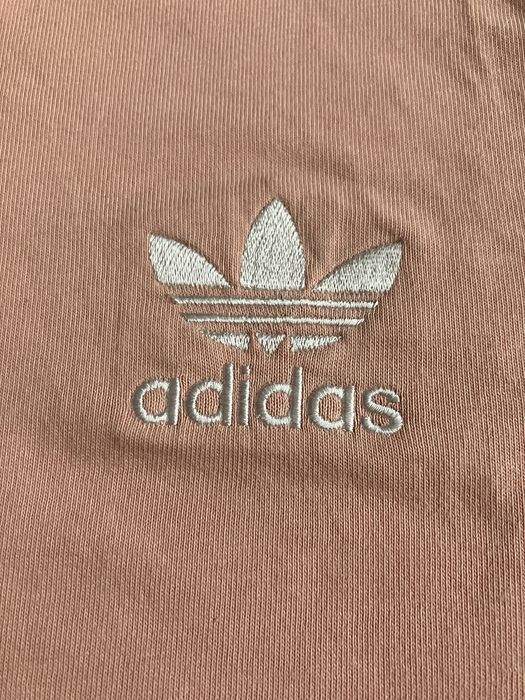 T-shirt różowy Adidas unisex M L