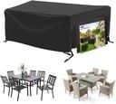 Pokrowiec na meble ogrodowe 170×94×70 cm wodoodporny 420D