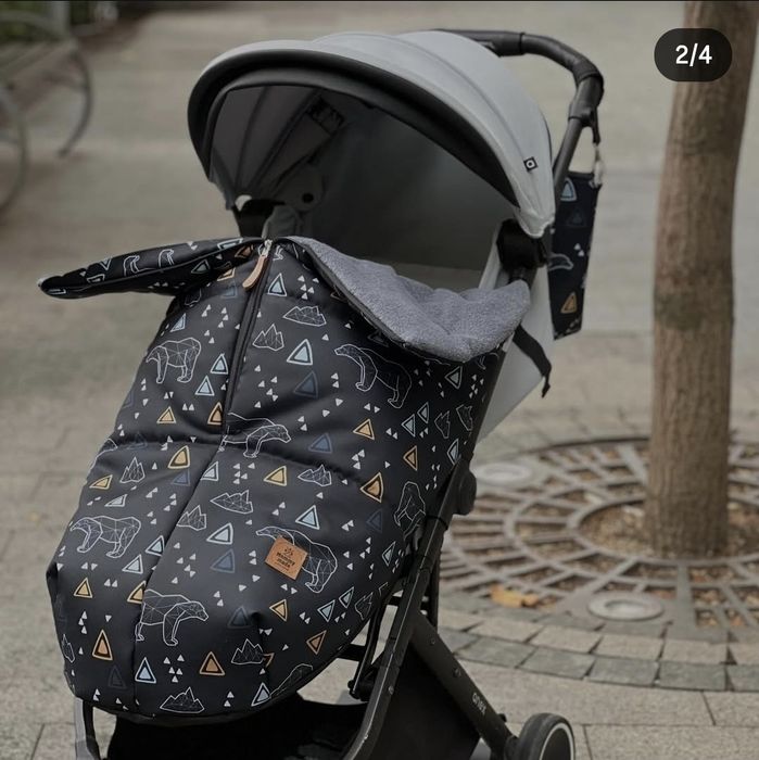 Футмуф на муфти для прогулянкового візочка Mommy made