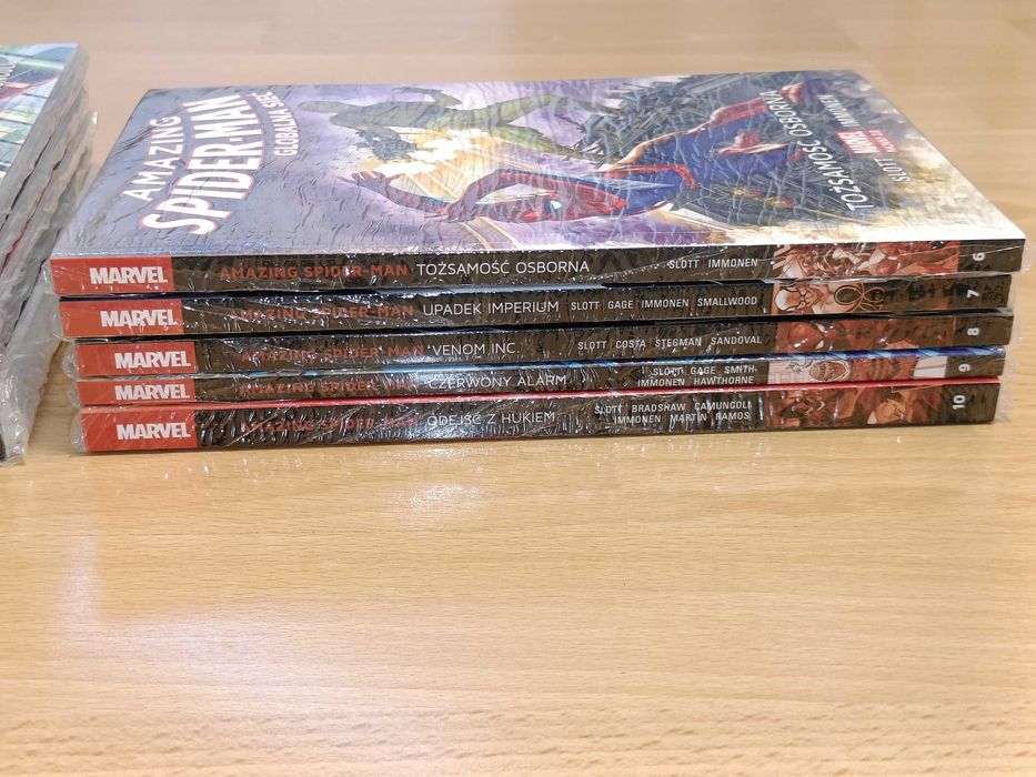 The Amazing Spider-Man: Globalna sieć tom 1-10 Venom Inc. Spisek Klonów