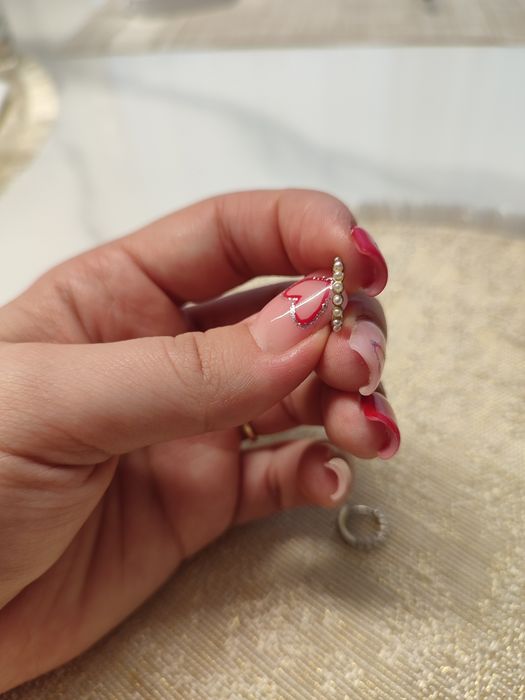 Kolczyki z perełkami