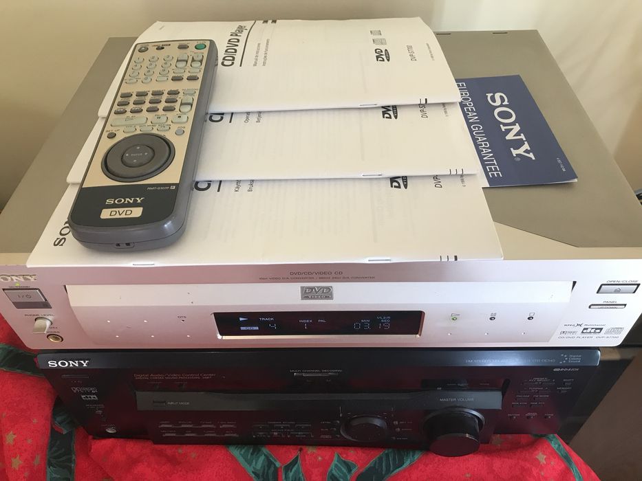 Leitor cd dvd Sonny Dvp-S 7700 topo de gama