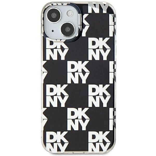 Etui DKNY IML Checkered Mono Pattern na iPhone 15 Plus / 14 Plus - cza