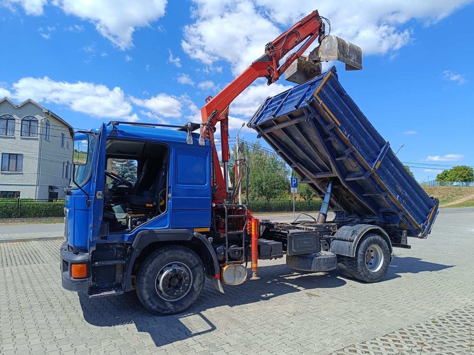 Man самоскид маніпулятор