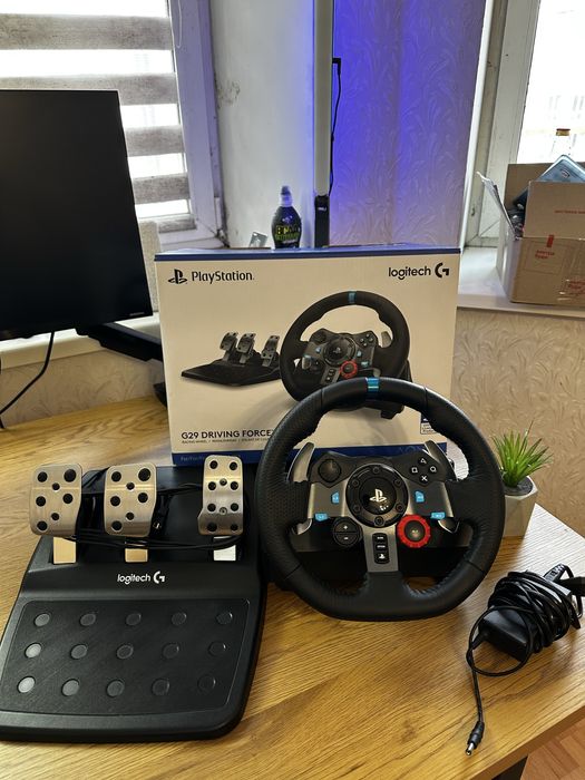 Ігровий руль Logitech g29 в гарному стані Київ