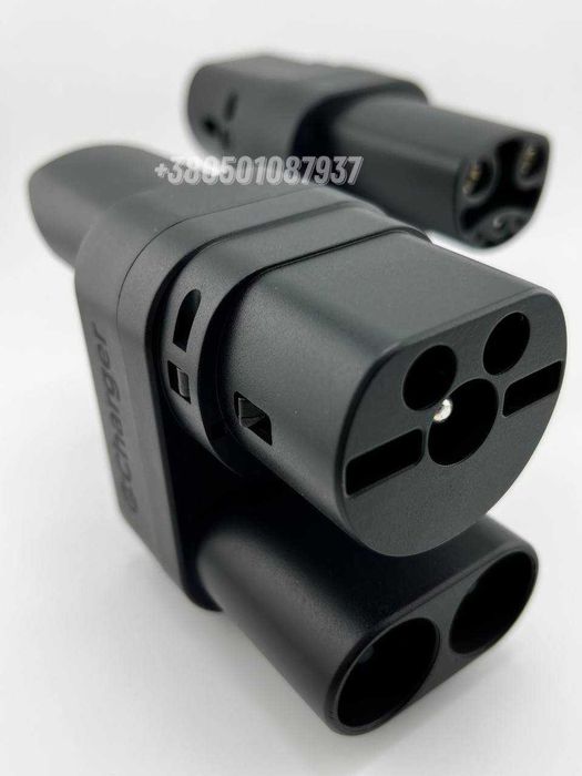 Перехідник Tesla (Тесла) на ССS2 з блокуванням конектора (250 кВт.)