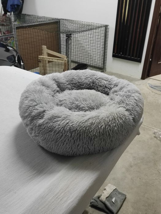 Cama Redonda Felpuda para Cão / Gato