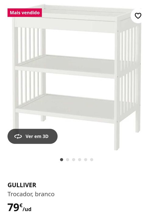 Muda fraldas ikea