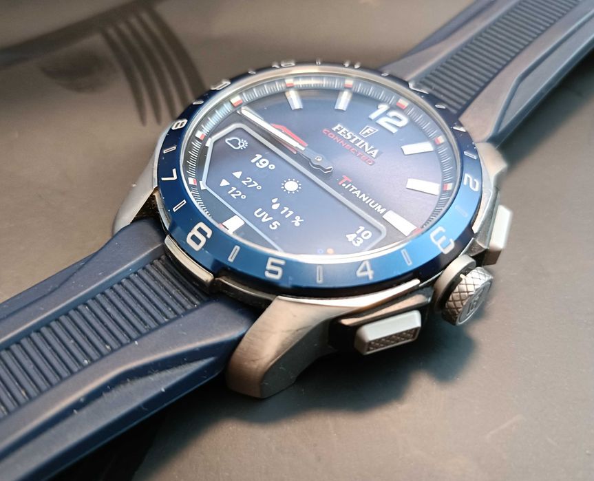 Festina Connected D F23000/1 Zegarek hybrydowy - smartwatch JAK NOWY