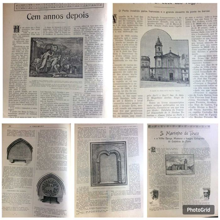 Um pouco da história do Porto. O TRIPEIRO. Ano completo de 1909