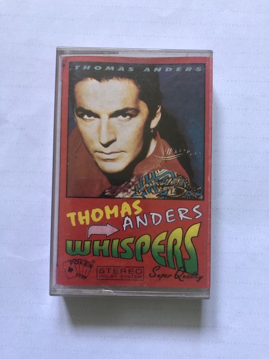 THOMAS ANDERS-3 kasety. Cc catch. Sandra. Blue System. Modern Talking