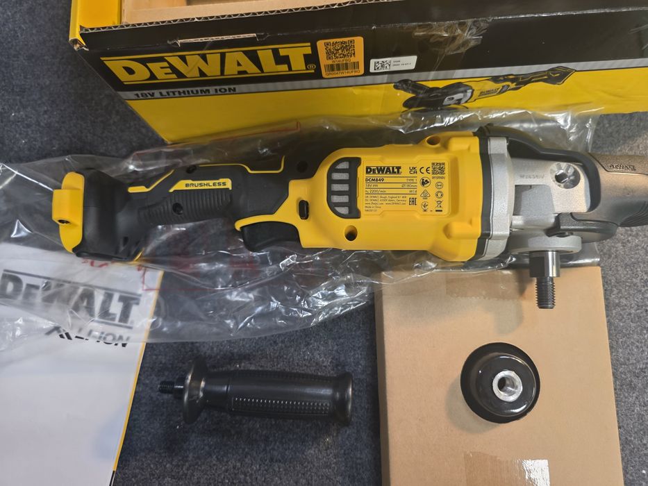 Polerka DeWALT DCM849 18V XR Bezszczotkowa | NOWA | Body