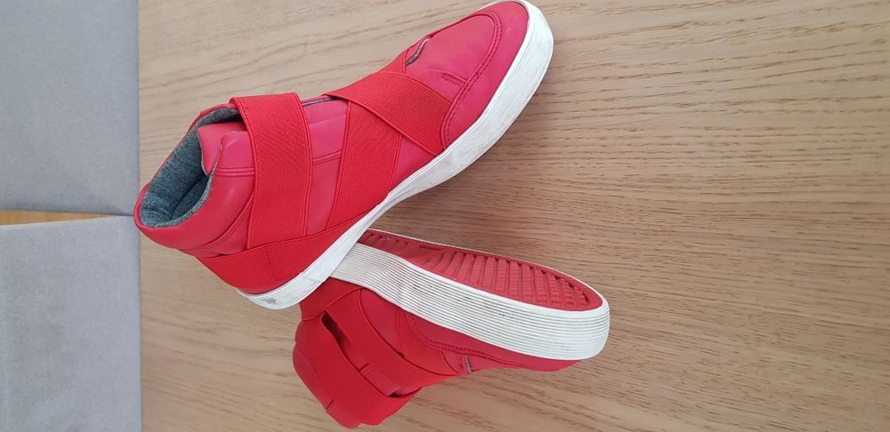 ZARA BOYS buty skórzane chłopięce lekko ocieplanie roz. 38