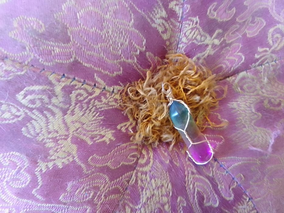 Pendente de fluorite