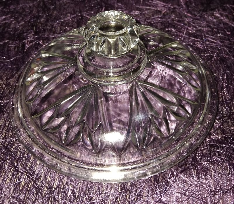 Винтажная хрустальная ваза на 3 ножках.Германия.