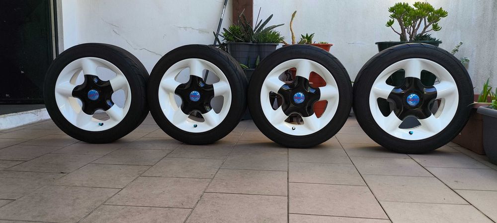 jantes fondmetal R15 com furaçao 4x108