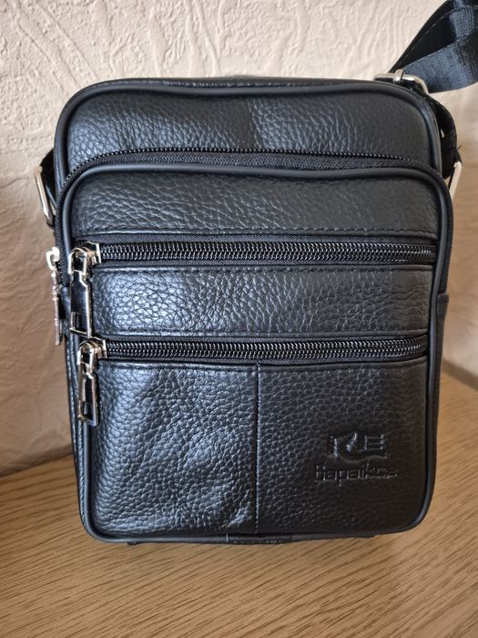 Чоловіча шкіряна сумка