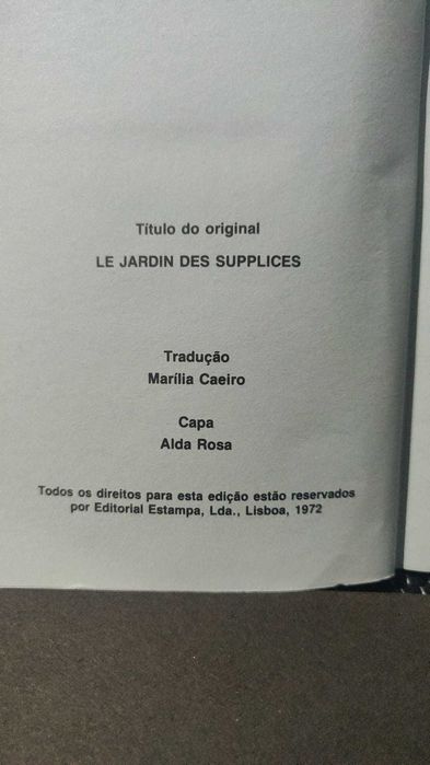 O Jardim dos Suplícios - Octave Mirbeau - Livro B