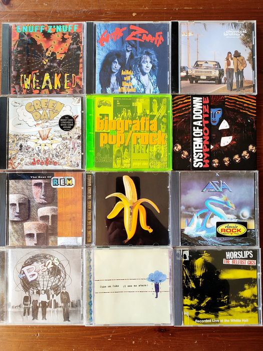 CD's Edições Anos 80/90 Rock, Pop, Electrónica, Jazz, Bossa Nova!