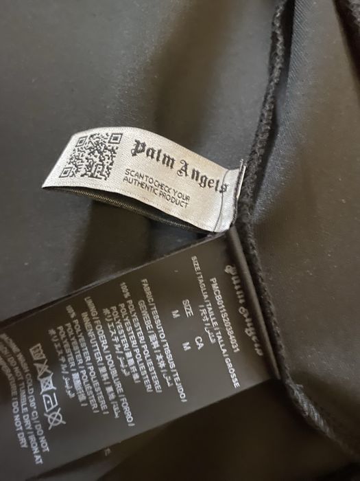 palm angels zip hoodie